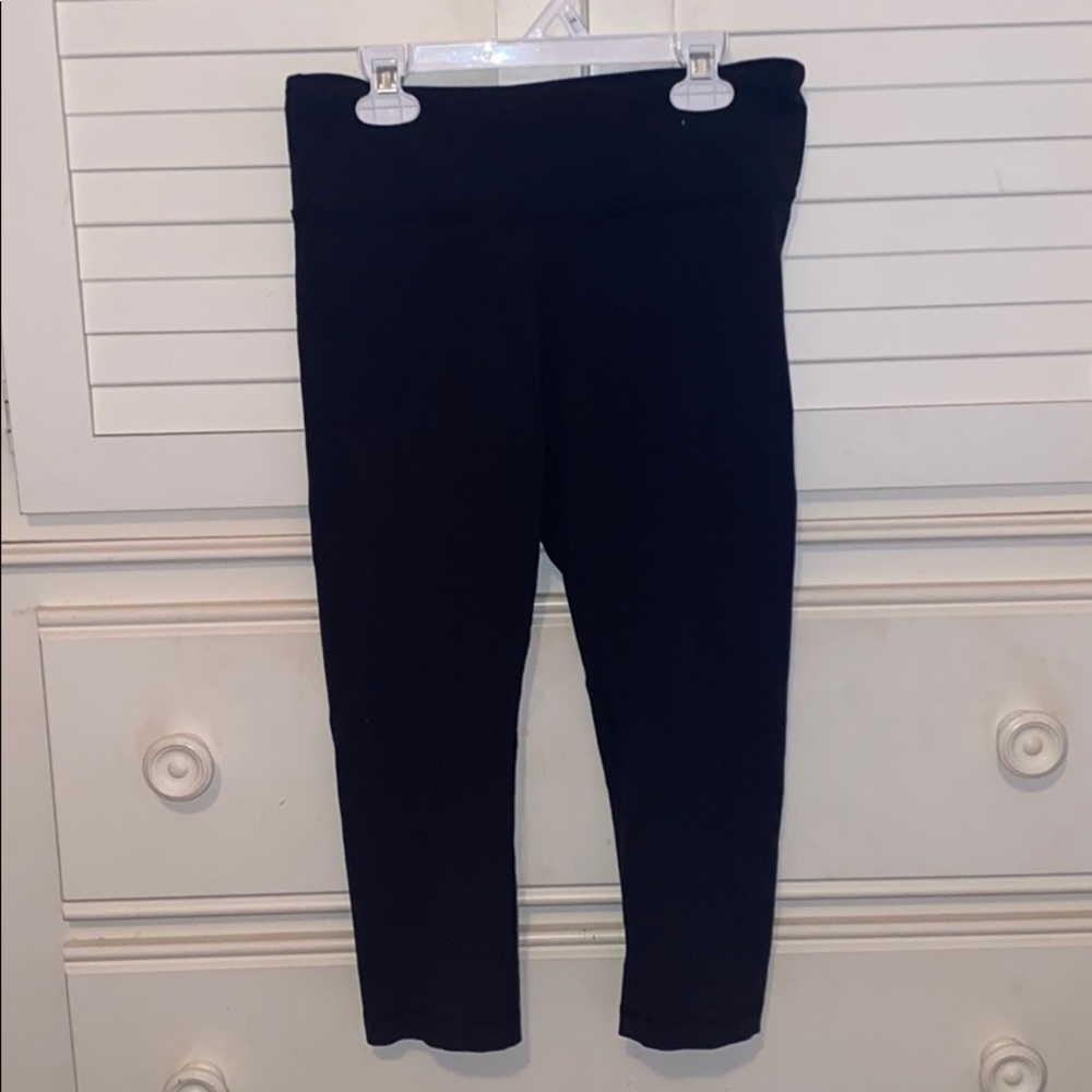 Lululemon Cropped Black Leggings